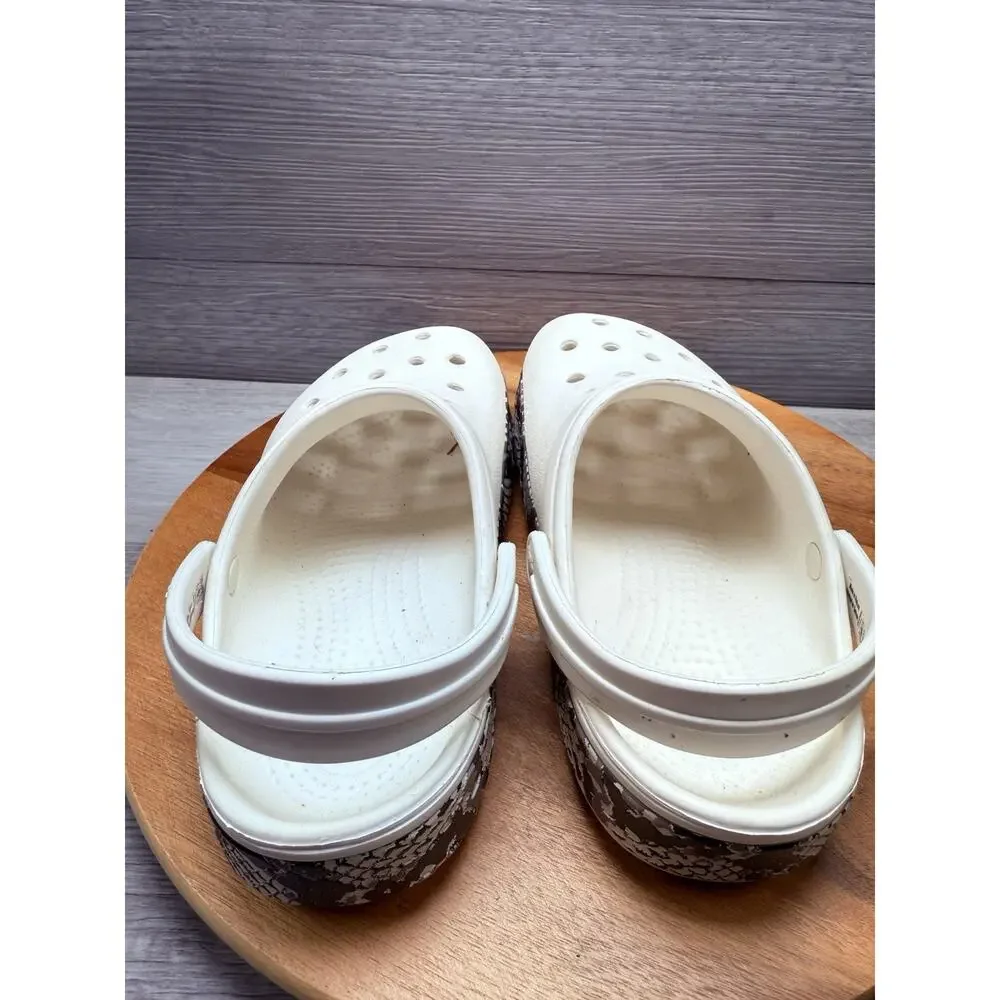 CROCS shoes displayed